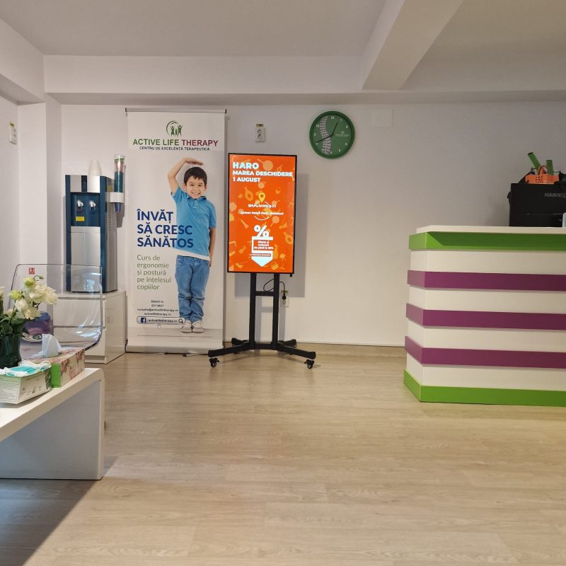 Reteaua Digitala DOOH Indoor - Active Life Therapy