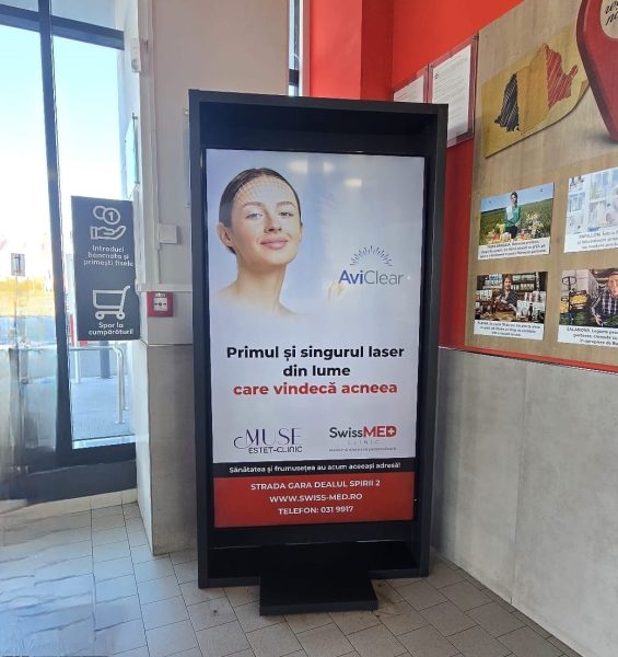 Reteaua Digitala DOOH Indoor - KAUFLAND | Domnesti – A1 – West Park