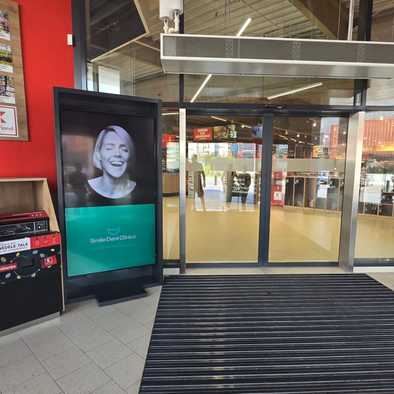 Reteaua Digitala DOOH Indoor - KAUFLAND | Militari Residence