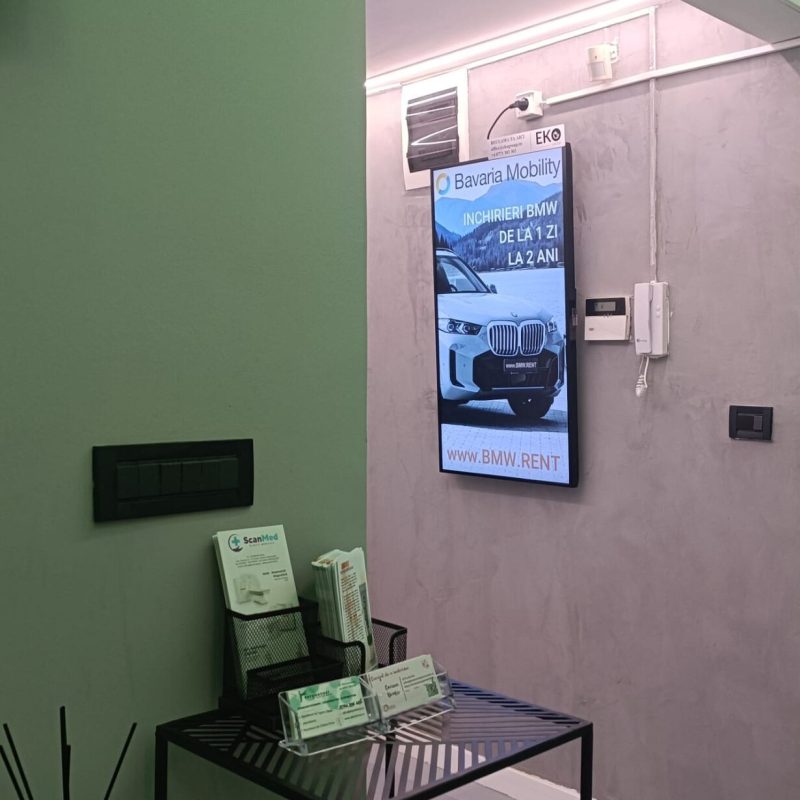 Reteaua Digitala DOOH Indoor - PHYSIOBOOST by Cristian Drosu | Salon de fizioterapie sportiva, Divizia 1