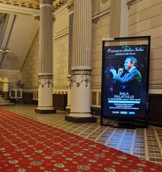 Reteaua Digitala DOOH Indoor - Palatul Bragadiru – Parter