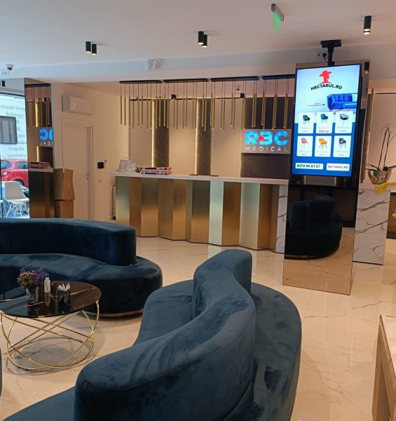 Reteaua Digitala DOOH Indoor - RBC MEDICAL